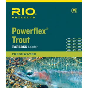 RIO Powerflex 12-ft. Leader - Natural (12FT 3X 8.2LB)