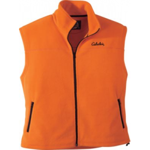 Cabela's Blaze Full-Feature Vest for Men - Blaze Orange - S