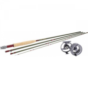 Cabela's Traditional III/Rls+ Fly Combo with Fly Line - Stainless