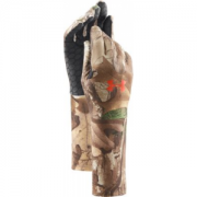 Under Armour Youth ColdGear Camo Liner Gloves - Realtree Xtra 'Camouflage' (LARGE)