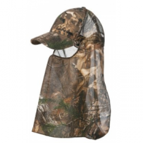Cabela's Men's Lightweight Mesh-Back Field Cap with Headnet - Mossy Oak Country (ONE SIZE FITS ALL)