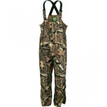 Cabela's Men's Rain Suede Packable Bibs with 4MOST DRY-Plus - Zonz Western 'Camouflage' (SMALL)