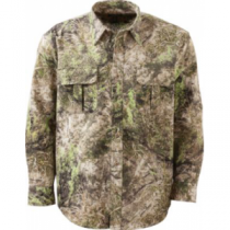 Cabela's Men's ColorPhase Seven-Button Long-Sleeve Shirt with 4MOST Adapt - Zonz Western 'Camouflage' (MEDIUM)