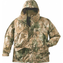 Cabela's Men's Silent-Suede Parka with 4MOST DRY-Plus Tall - Zonz Woodlands 'Camouflage' (XL)