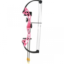 Bear Archery Youth Brave Compound Bow Package Pink