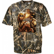 Duck Dynasty Youth Duck Dynasty Group Short-Sleeve Tee Shirt - Max 4 'Camouflage' (XL)