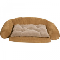 Cabela's Orthopedic Comfort Couch Dog Bed - Chocolate 'Dark Brown' (SMALL)