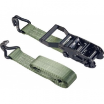 Cabela's 2 x 8' Ratchet Strap with Removable Lockable Handle - Green